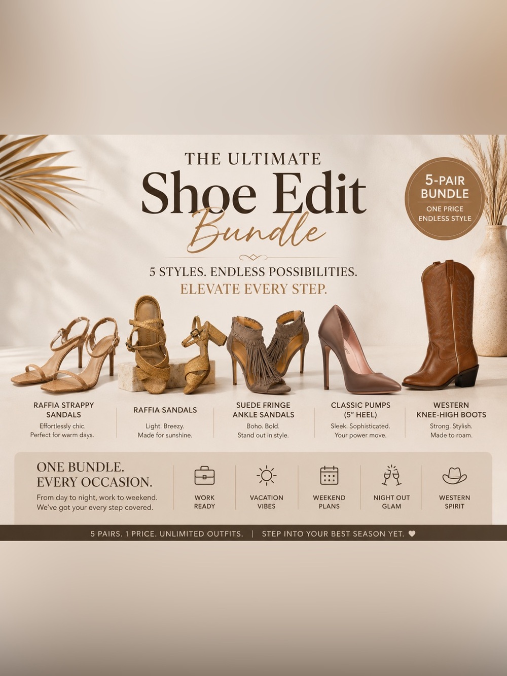 THE ULTIMATE SHOE EDIT BUNDLE ✨